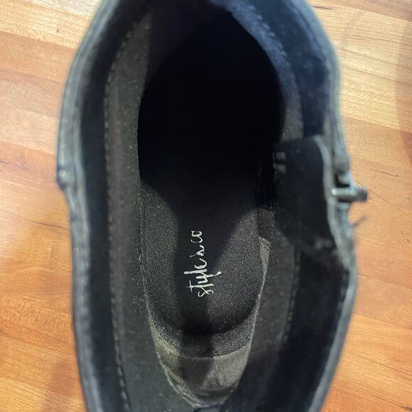 Style & Co Memphyss Booties 10m black - Picture 6 of 10